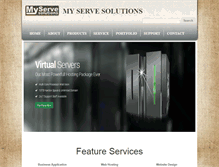 Tablet Screenshot of my-serve.com